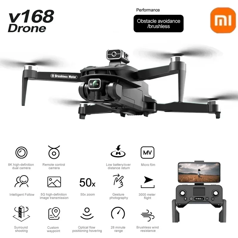Original V168 GPS Drone Profes - Drone Photogrammetry ulasan dan harga