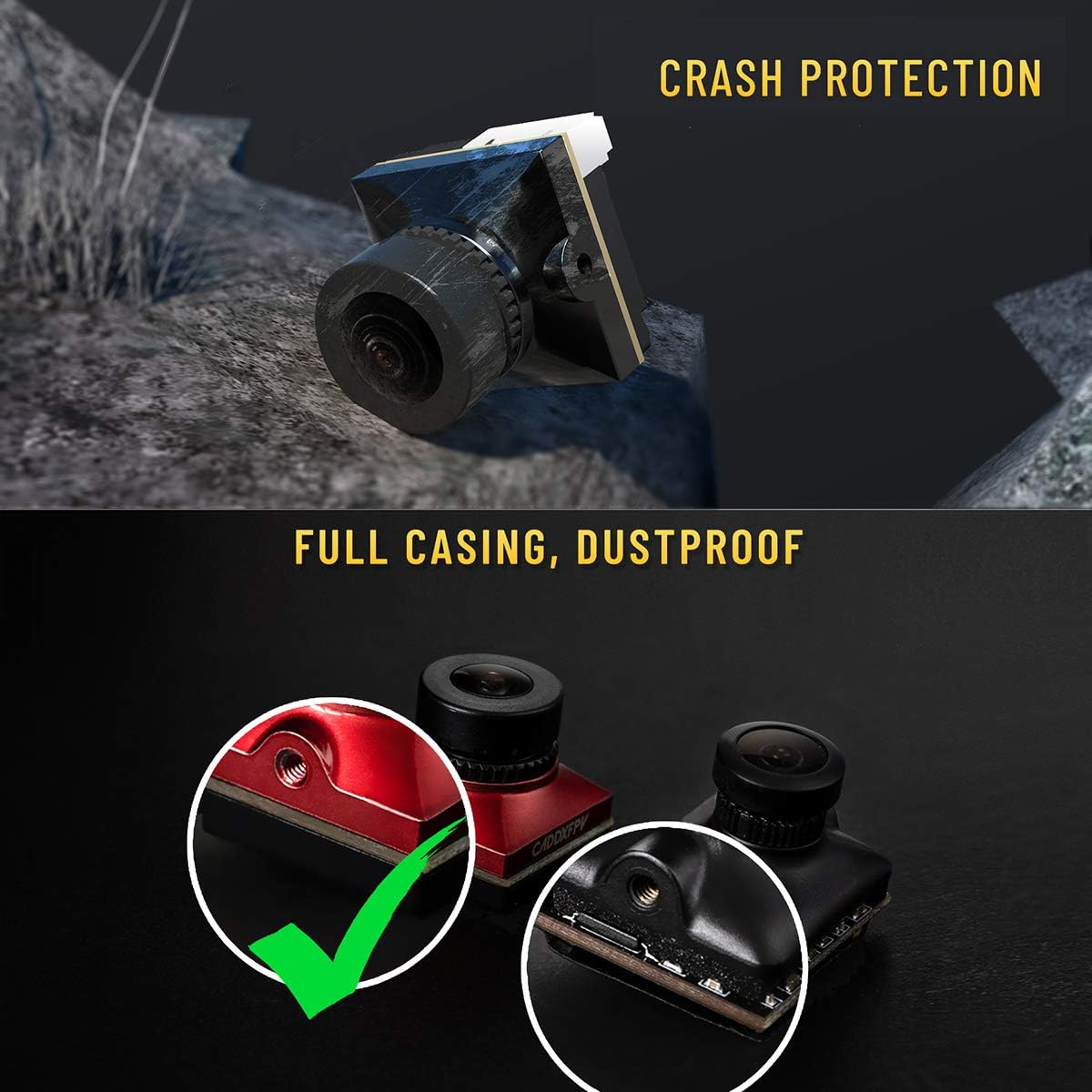 CADDX Micro FPV Camera Ratel 2 - Drone Cinematic ulasan dan harga