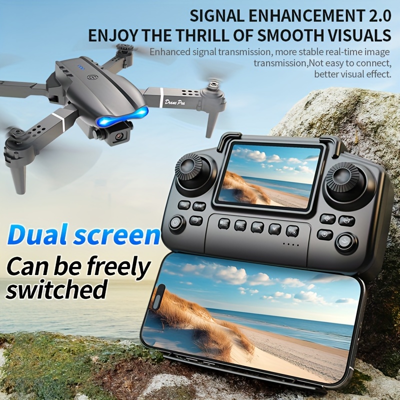 E99 PRO MAX Foldable Drone wit - Drone Lidar ulasan dan harga