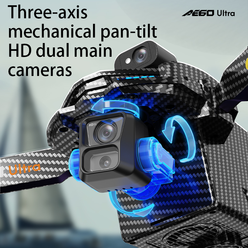AE60 GPS Drone Professional 8K - Drone Cinematic ulasan dan harga